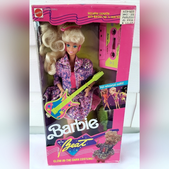 RARE 1989 Guitar Barbie and the Beat!!!